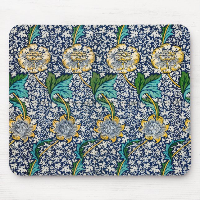 Kennet Pattern (by William Morris) Mouse Mat (Front)