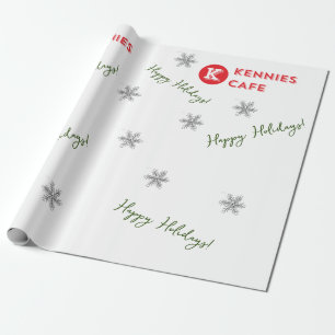 Kennies Cafes Christmas Wrapping Paper
