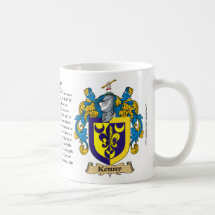 Kenny Family Coat of Arms Coffee Mug