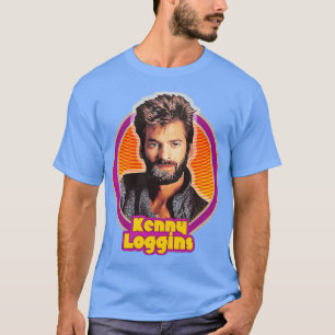 Kenny Loggins 80s Aesthetic Fan Art Design T-Shirt