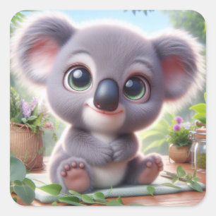 'Kenny" Square Sticker