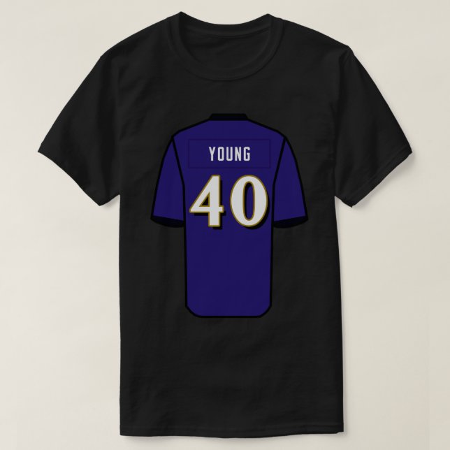 Kenny Young Jersey T-Shirt (Design Front)