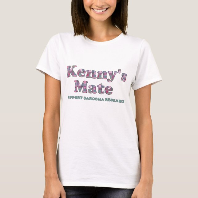 Kenny's Mate Patchwork Pattern Tee (Front)