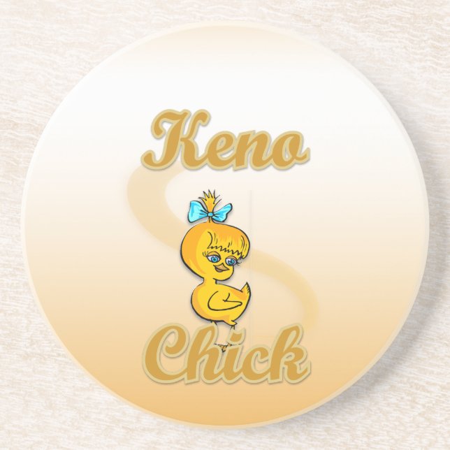 Keno  Chick Coaster (Front)