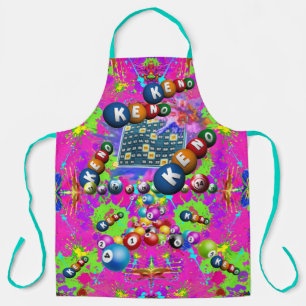 Keno Keno Splattered Paint CBDOilPrincess Apron