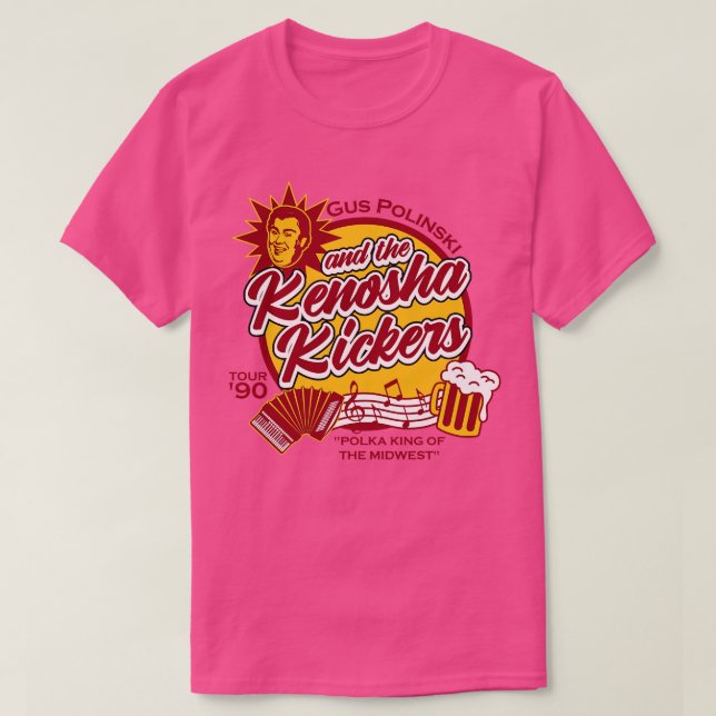 Kenosha Kickers Tour 90s T-Shirt (Design Front)