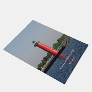 Kenosha North Pierhead Light door mat
