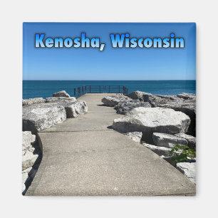 Kenosha, Wisconsin on Lake Michigan Magnet