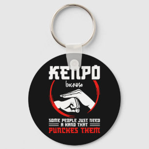 Kenpo Fighter Weapon Kenpo Instructor Karate Marti Key Ring