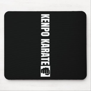 Kenpo Karate Coach Vintage Distressed American Ken Mouse Mat