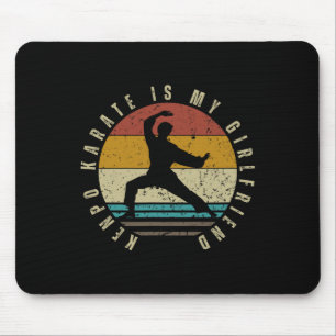 Kenpo Karate Is My Girlfriend Funny American Kenpo Mouse Mat