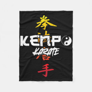 Kenpo Karate Karate Fleece Blanket