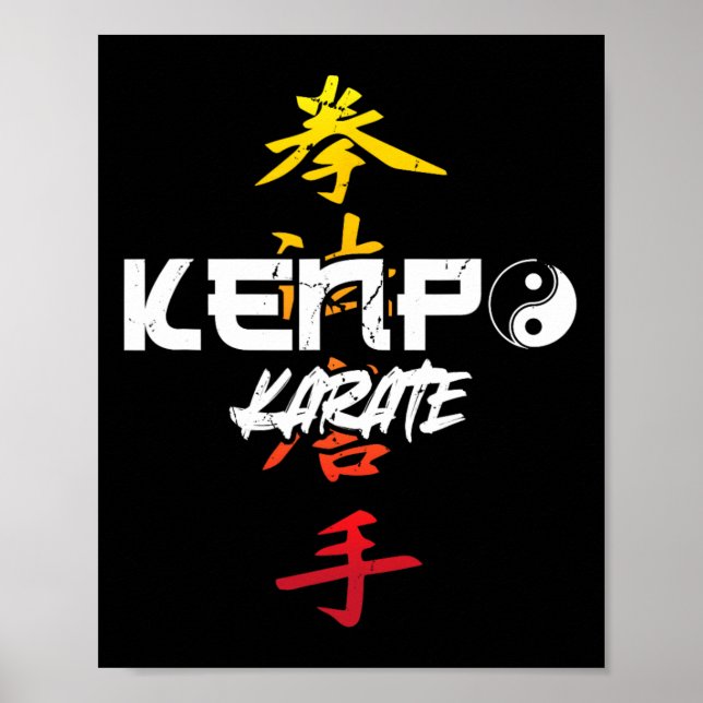 Kenpo Karate Karate  Poster (Front)