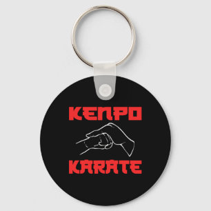 Kenpo Karate Martial Artist Key Ring
