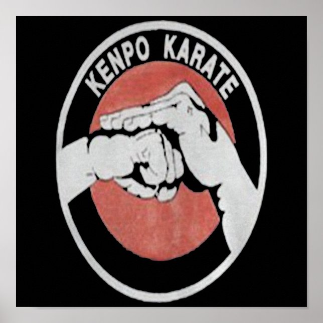 Kenpo Karate Martial Arts Custom Gift Poster (Front)