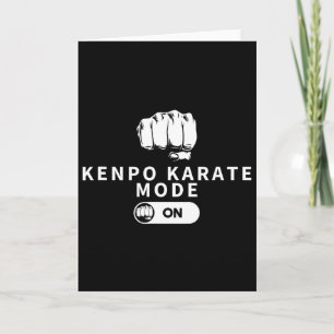 Kenpo Karate Mode On Funny American Kenpo  Card