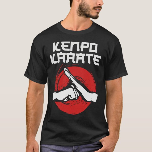 Kenpo Karate Salutation Kempo Martial Arts Men Wom T-Shirt (Front)