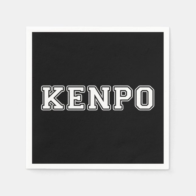 Kenpo Napkin (Front)