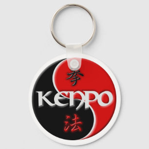 Kenpo Yin Yang Key Chain
