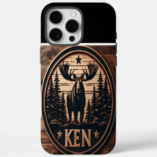 Ken's Moose Wood Sign iPhone 16 Pro Max Case