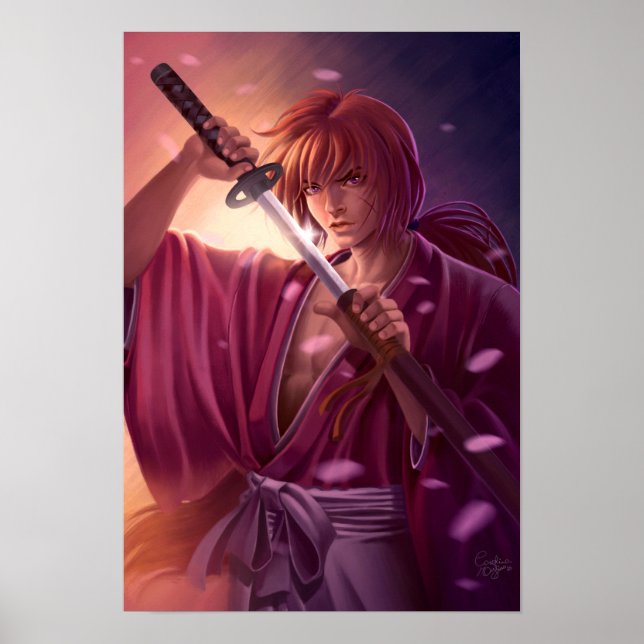 Kenshin Himura Poster (Front)