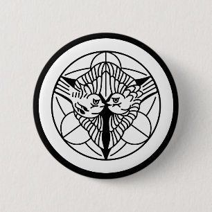 Kenshin Uesugi 6 Cm Round Badge