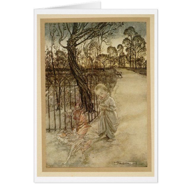 Kensington Gardens Walk (Blank Inside) (Front)