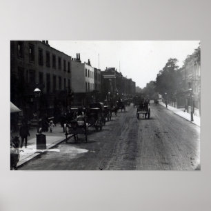 Kensington High Street, London Poster