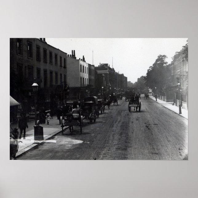 Kensington High Street, London Poster (Front)