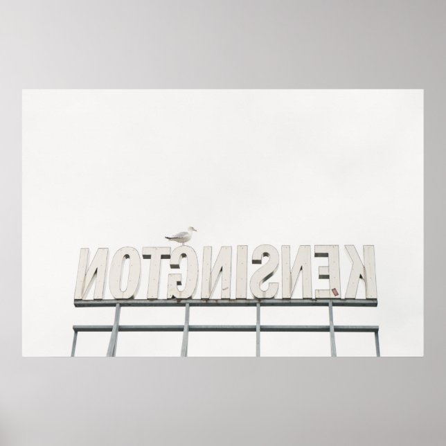 KENSINGTON MARKET SIGN, TORONTO, CANADA POSTER (Front)