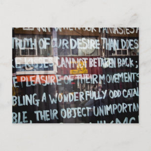 Kensington Market Street Art / Graffiti Postcard
