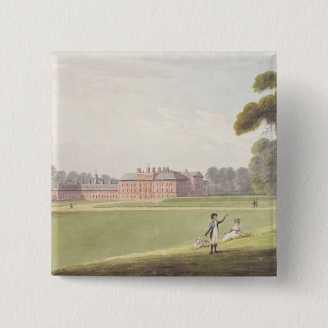 Kensington Palace 15 Cm Square Badge (Front)