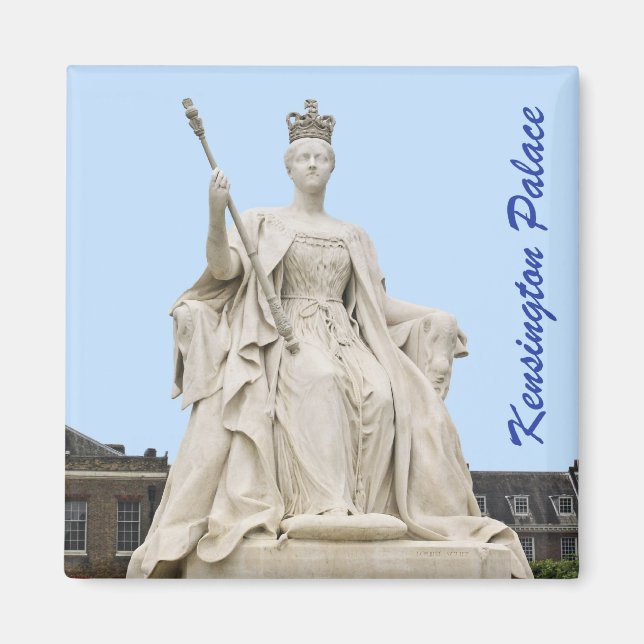 Kensington Palace's Queen Victoria Statue Magnet (Front)