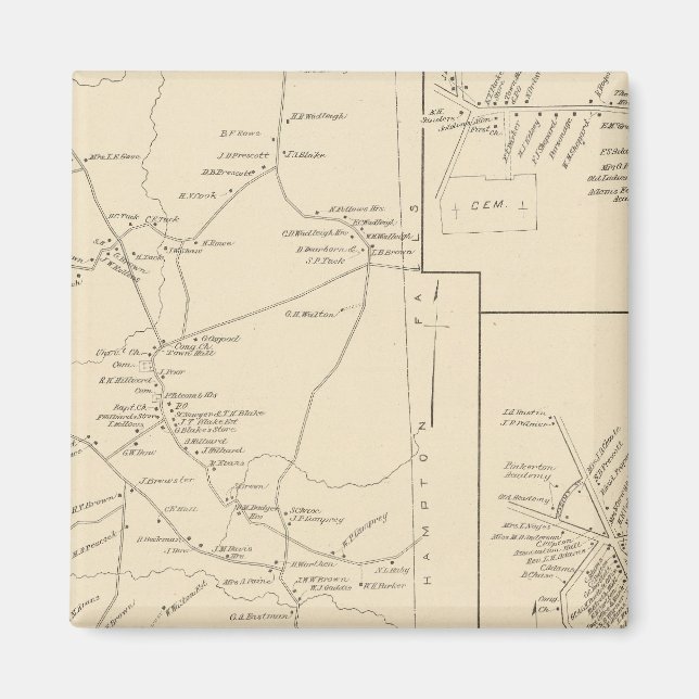 Kensington, Rockingham Co Magnet (Front)