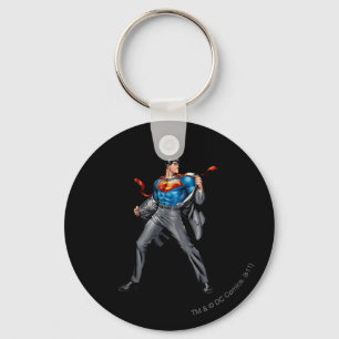 Kent changes into Superman Key Ring
