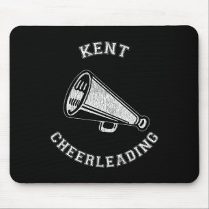 Kent Cheer Distressed Retro 90's Cheerleader Mouse Mat
