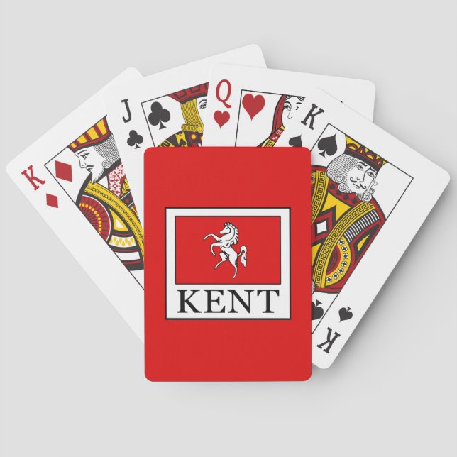 Kent County England Playing Cards (Back)
