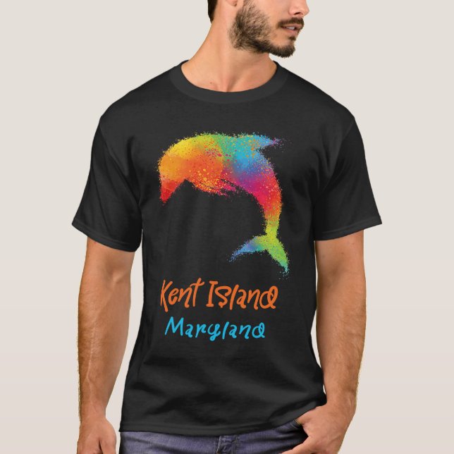 Kent Island  Maryland  Souvenir T-Shirt (Front)