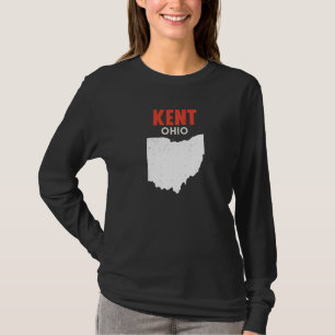 KENT Ohio USA State America Travel Ohioan T-Shirt