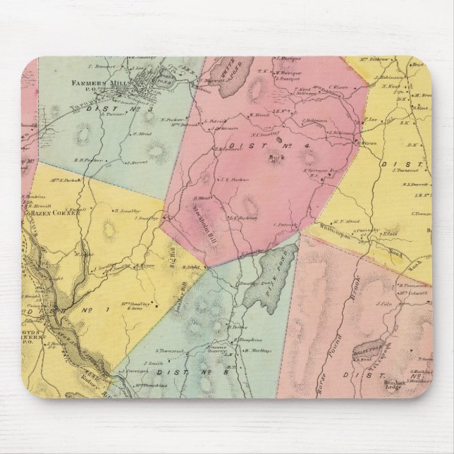 Kent, Town Mouse Mat (Front)