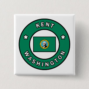 Kent Washington 15 Cm Square Badge