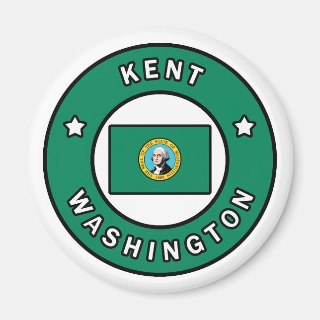 Kent Washington Magnet (Front)