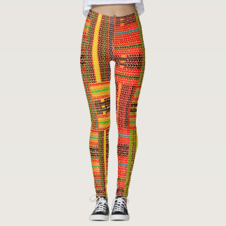 kente african print leggings