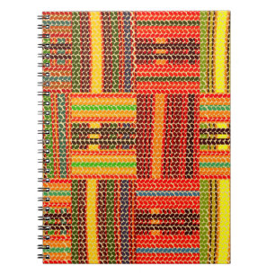 kente african print notebook