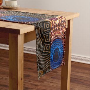 “Kente-Inspired Elegance”: Short Table Runner