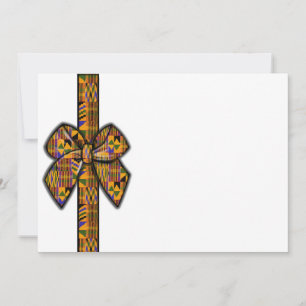 Kente invitations