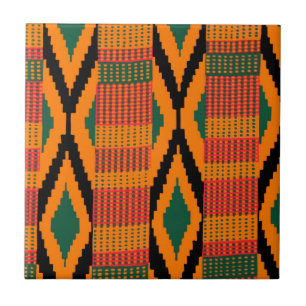 Kente Pattern Tile