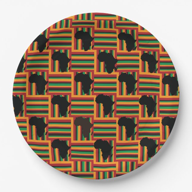 Kente Plates (Front)