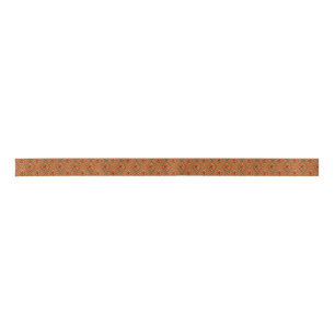 Kente Rose Design Satin Ribbon