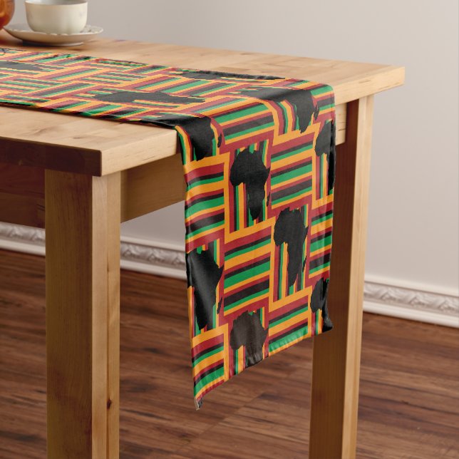 Kente Table Runner  (In Situ)